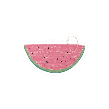 Watermelon Vinyl Sticker