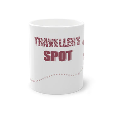 Traveller’s Spot Coffee Mug - White 11oz