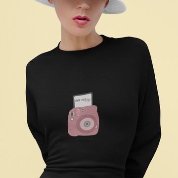 Brushfly Polaroid Crewneck Sweatshirt