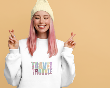 Travel Trouble Crewneck Sweatshirt