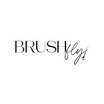 Brushfly Vinyl Sticker